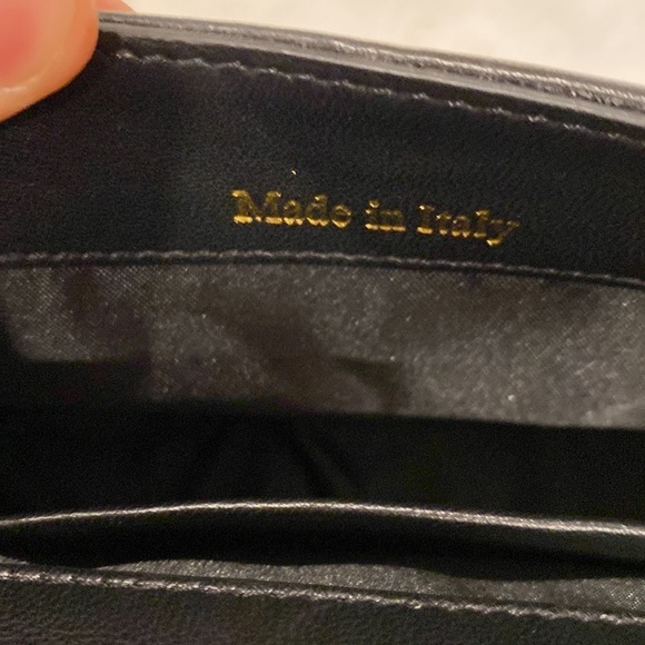 Moschino Small Black Nappa Biker Jacket Flap Bag - Picture 15 of 17